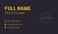 Unique Business Card example 3