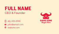 Red Bull House Business Card