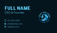 Blue Fish Brand Business Card Design