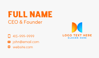 Colorful Generic Startup Business Card Design