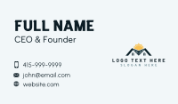 Solar Roof House Business Card