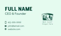 Pine Tree Business Card example 1