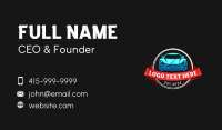 Automotive Car Mechanic Business Card