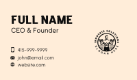 Weightlifting Business Card example 1