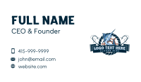 Nautical Marlin Fish Business Card