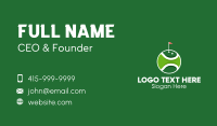 Tennis Golf Ball  Business Card