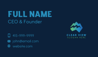 Modern Iceberg Crack Business Card Image Preview