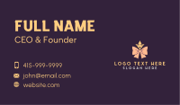 Ribbon Crown Jewelry Business Card