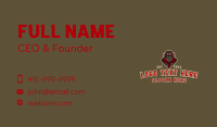 Medieval Knight Gamer Business Card