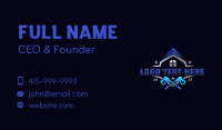 Power Wash Cleaning Business Card Design