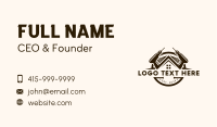Joinery Business Card example 4