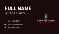 Recording Artist Business Card example 4