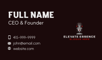 Recording Artist Business Card example 4