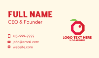 Juice Brand Business Card example 1