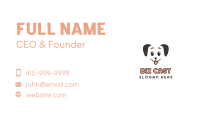 Pet Groomer Business Card example 3