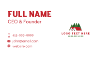 House Building Forest Business Card