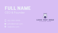 Sitter Business Card example 3