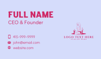 Nude Underwear Feminine Business Card