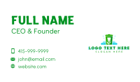 Recyclable Business Card example 1