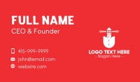 Tulip Lighthouse Business Card Design