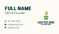 Sapling Bucket Tree Planting Business Card