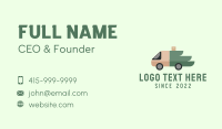 Wing Truck Delivery Business Card Design