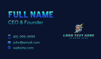 Zeus Lightning Gaming Business Card