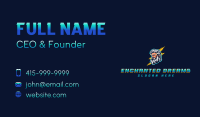 Zeus Lightning Gaming Business Card Image Preview