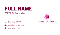 Beautician Business Card example 1