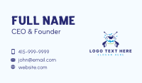 Sanitation Power Washing Business Card Design