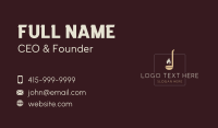 Ladle Cooking Restaurant Business Card