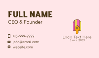 Ice Cream House  Business Card