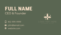 Organic Essential Oil Business Card