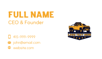 Pick Up Truck Transportation Business Card