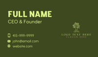 Beauty Woman Tree Business Card