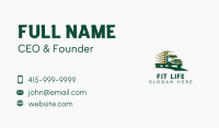 Transport Truck Forwarding Business Card