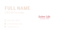 Child Therapy Business Card example 2