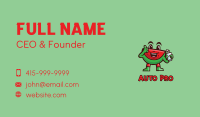 Watermelon Juice Business Card Design