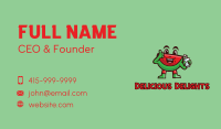 Watermelon Juice Business Card Image Preview