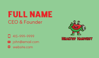 Watermelon Juice Business Card Image Preview