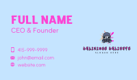 Graffiti Artist Mascot Business Card Image Preview