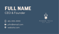 Cork Business Card example 1