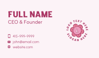 Pink Flower Boutique Business Card