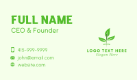 Herbal Acupuncture Needle Business Card