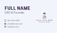 Milk Coffee Cafe Business Card