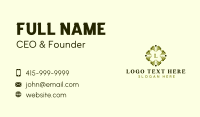 Eco Wellness Garden Business Card