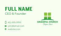 Green Organic Company Business Card