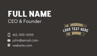 Accordion Musical Instrument Business Card