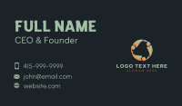 People Organization Foundation Business Card