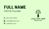 Organic Female Skincare Business Card